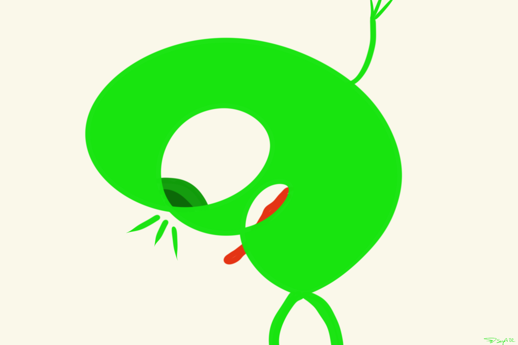 You love to abstract your world? Come back down and feel it!