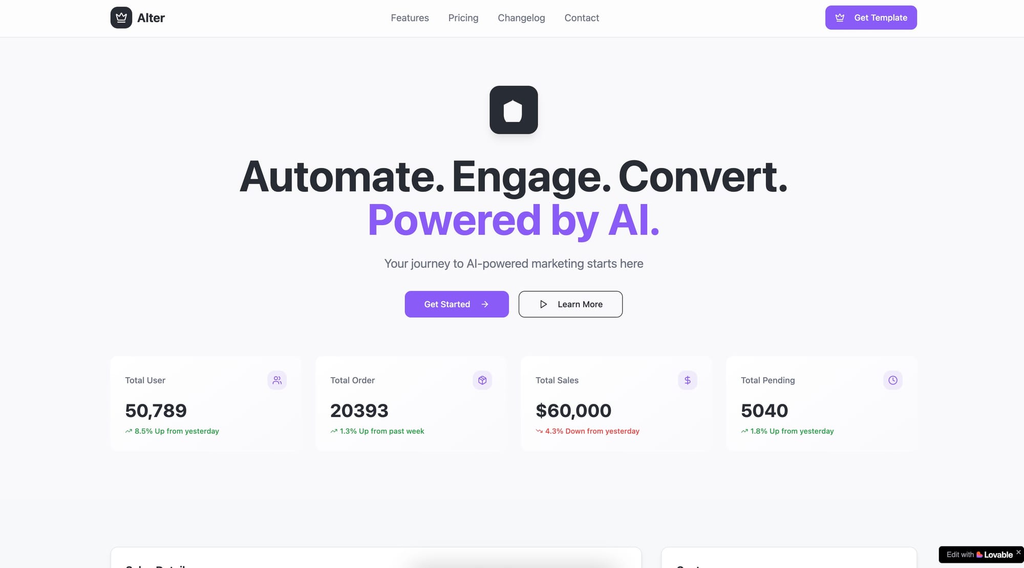 Sunday, August 24th 2025 Part III - Building a Landing Page with Framer, Lovable and Cursor