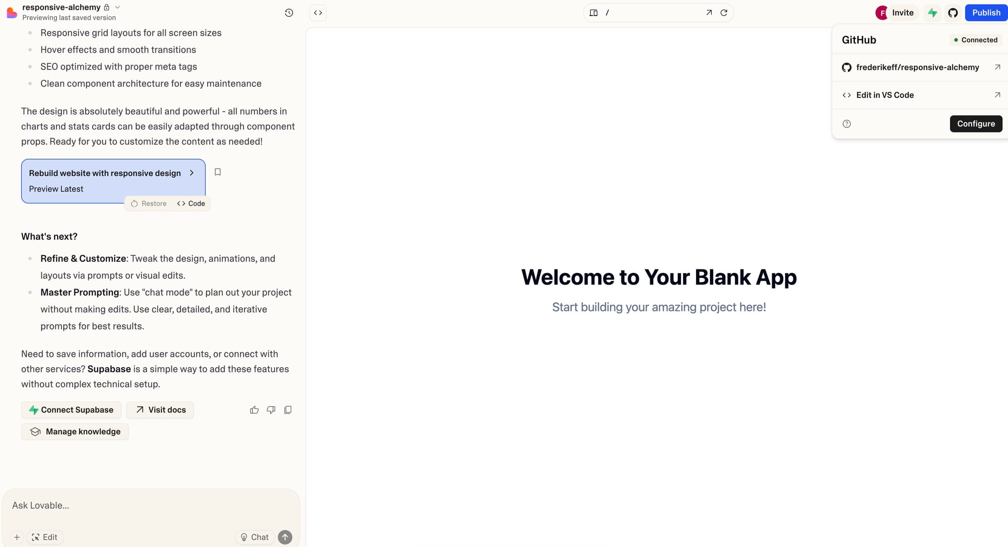 Sunday, August 24th 2025 Part III - Building a Landing Page with Framer, Lovable and Cursor