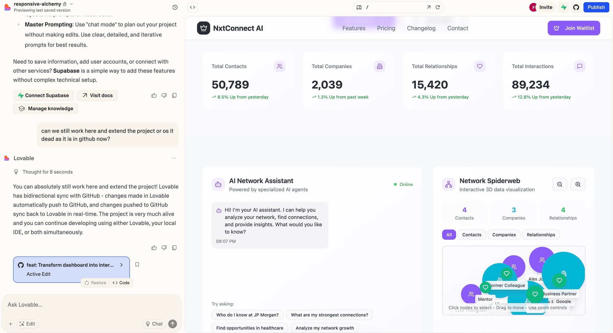 Sunday, August 24th 2025 Part III - Building a Landing Page with Framer, Lovable and Cursor