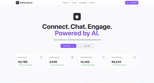 Sunday, August 24th 2025 Part III - Building a Landing Page with Framer, Lovable and Cursor